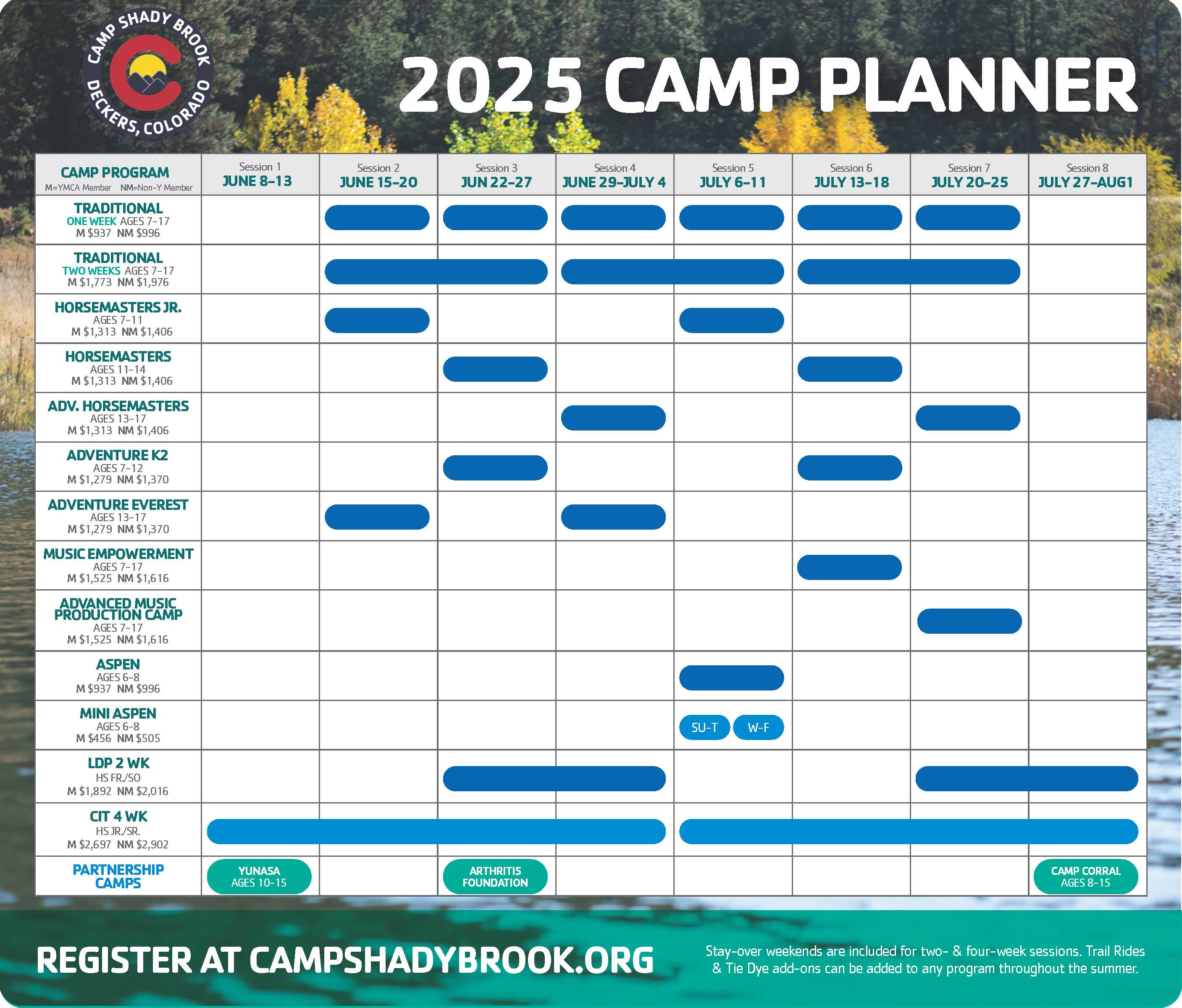 2025 CSB - dates rates and sessions